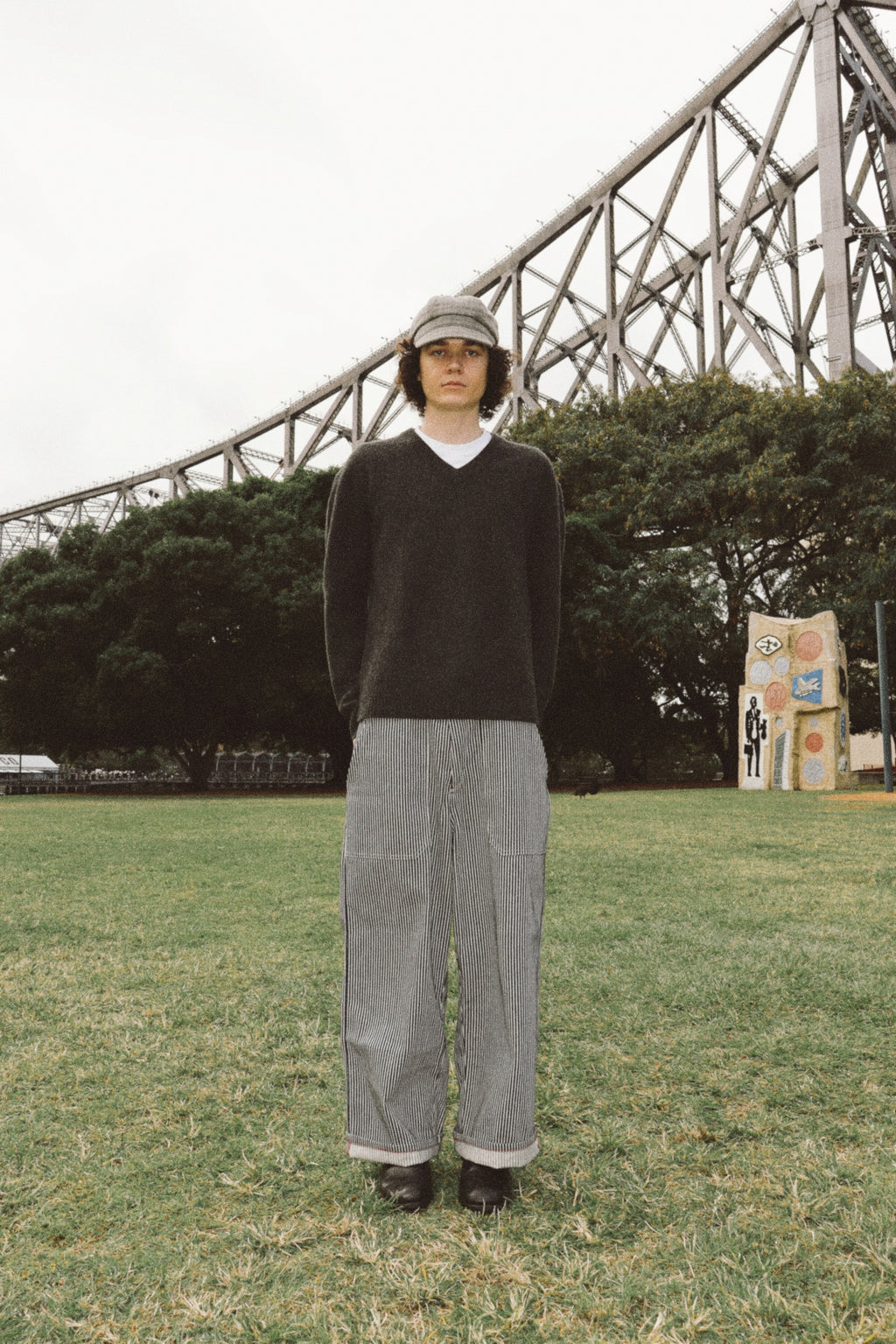 SELVEDGE DENIM OFFICER PANTS