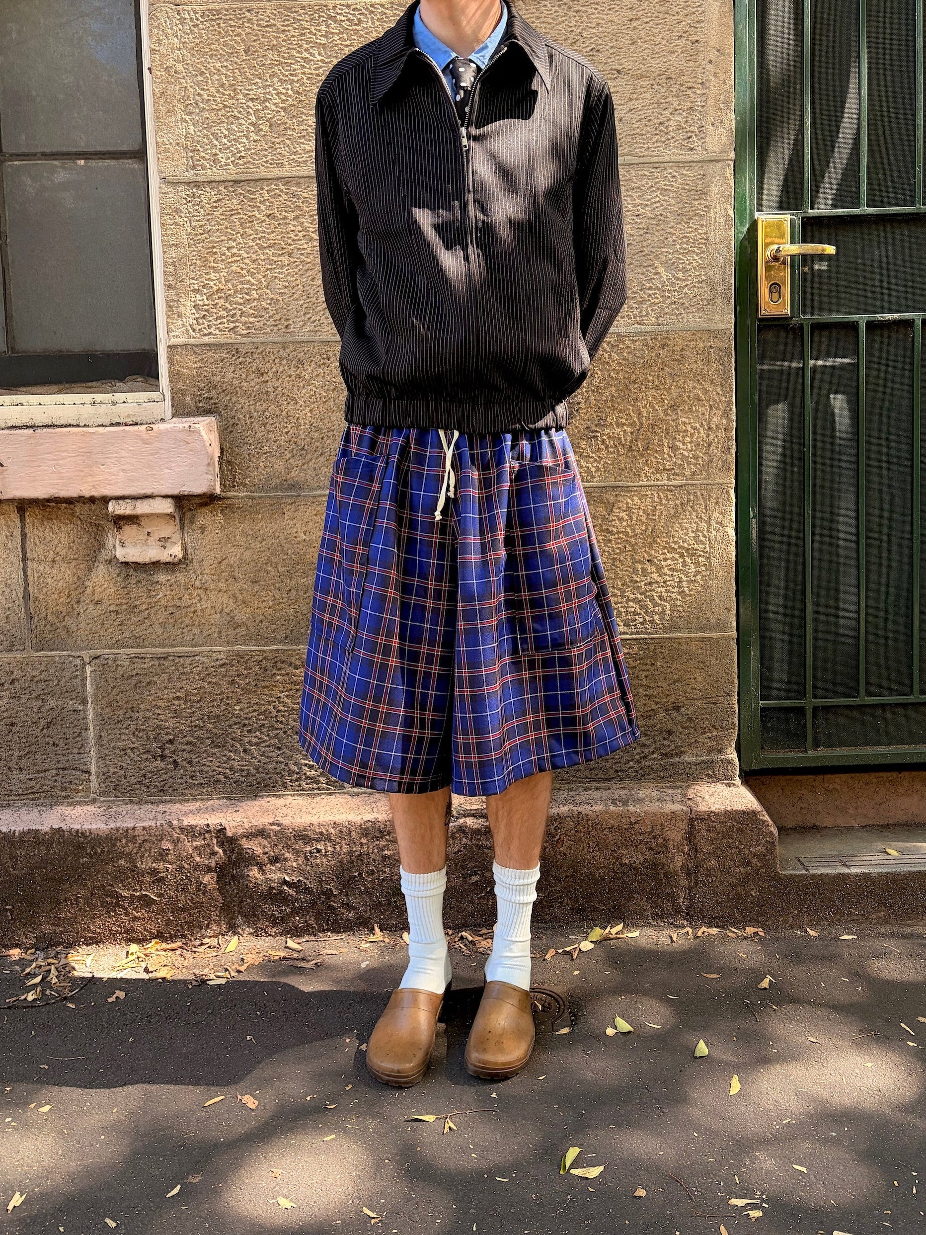 TARTAN STUDIO SHORTS