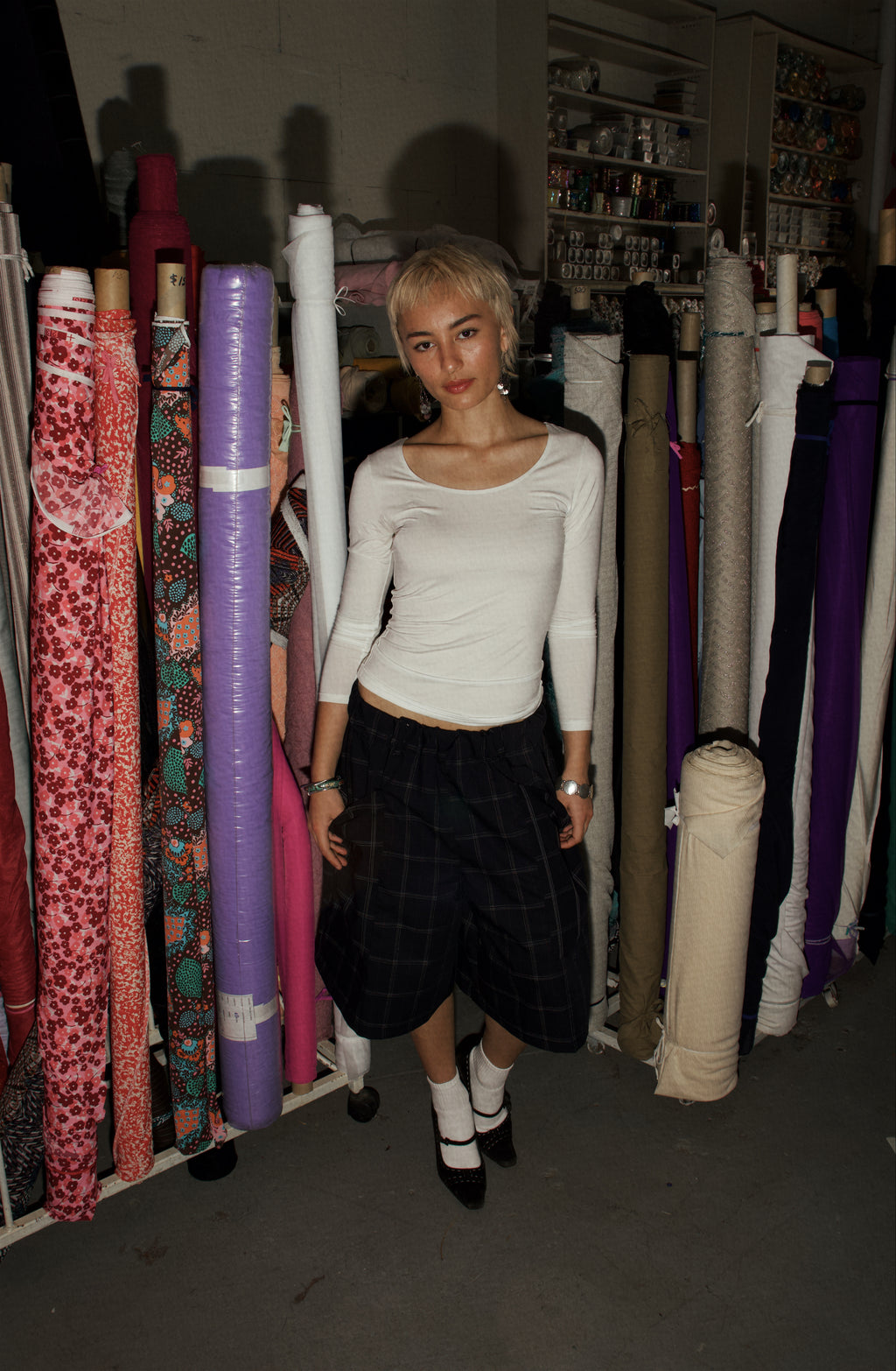 TARTAN STUDIO SHORTS