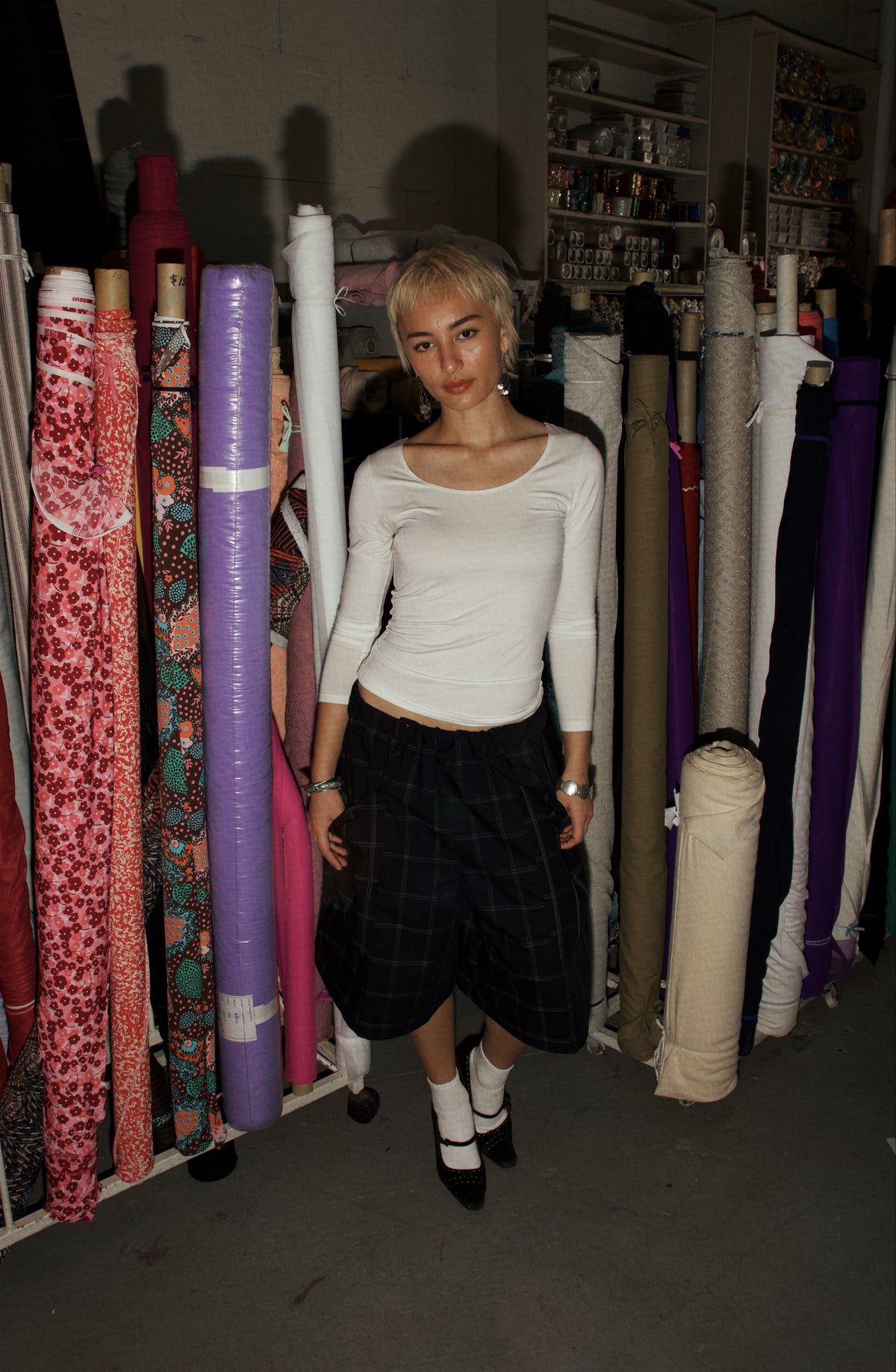 TARTAN STUDIO SHORTS