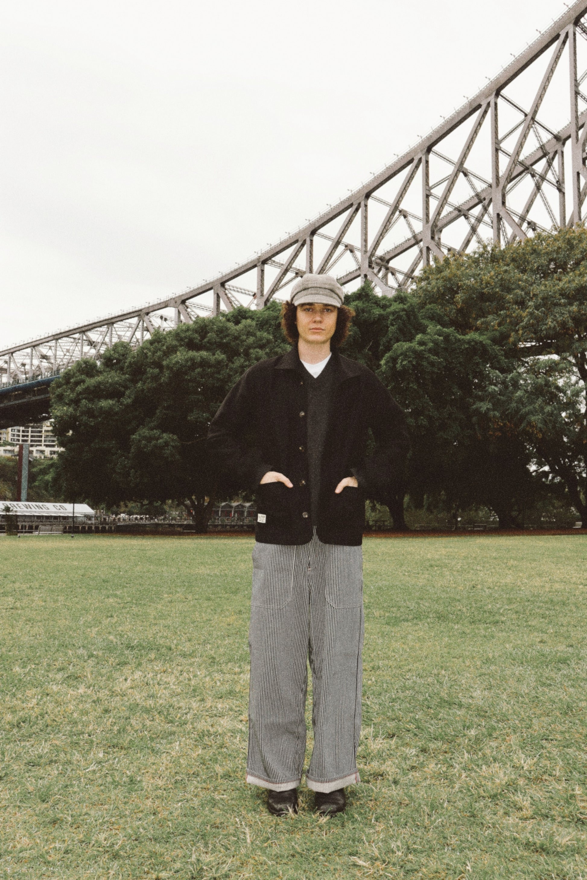 SELVEDGE DENIM OFFICER PANTS