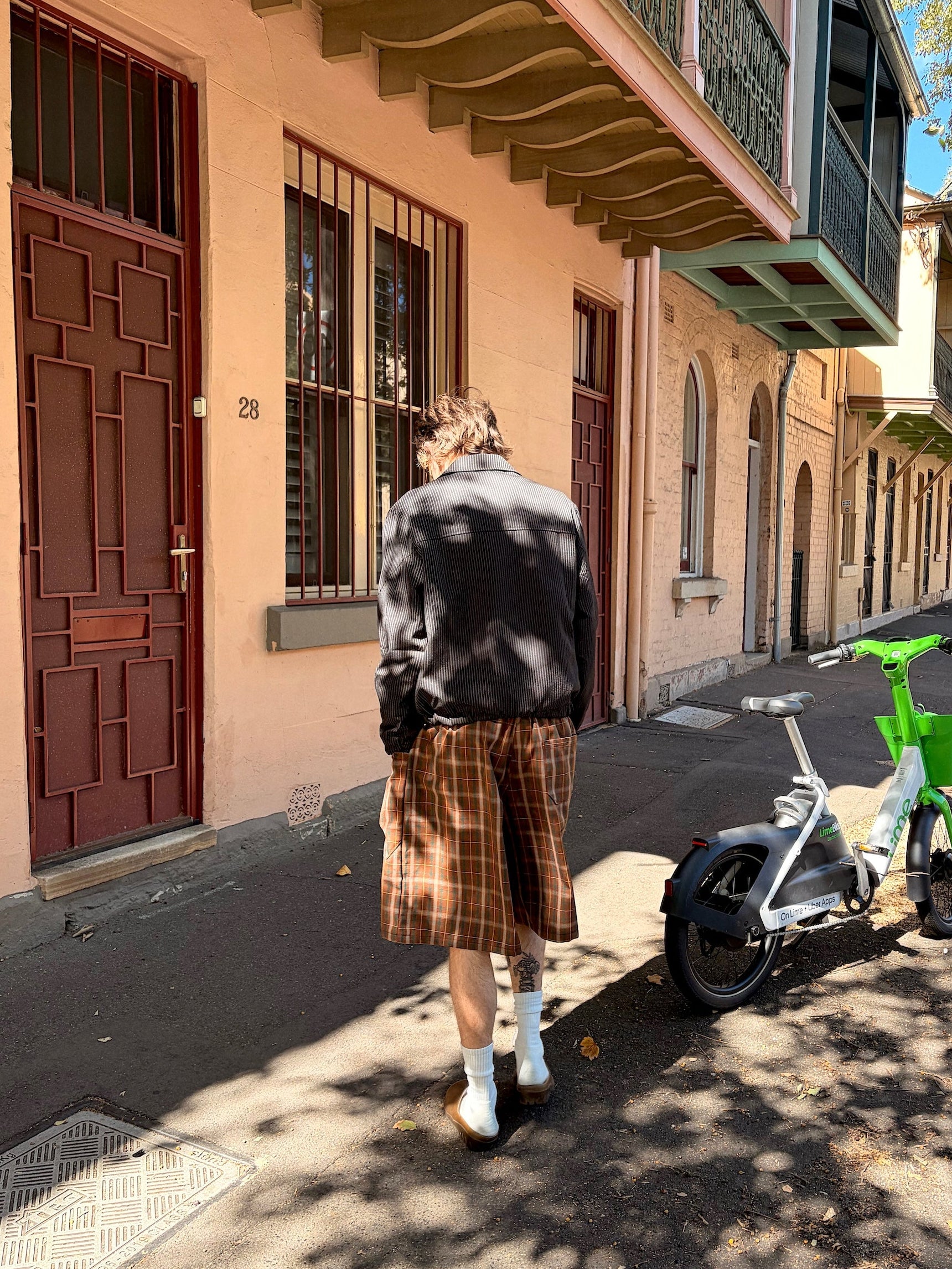 TARTAN STUDIO SHORTS