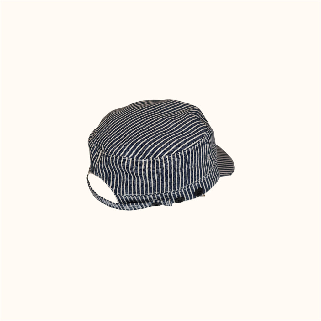 Flat lay showcasing back side of Button Hat