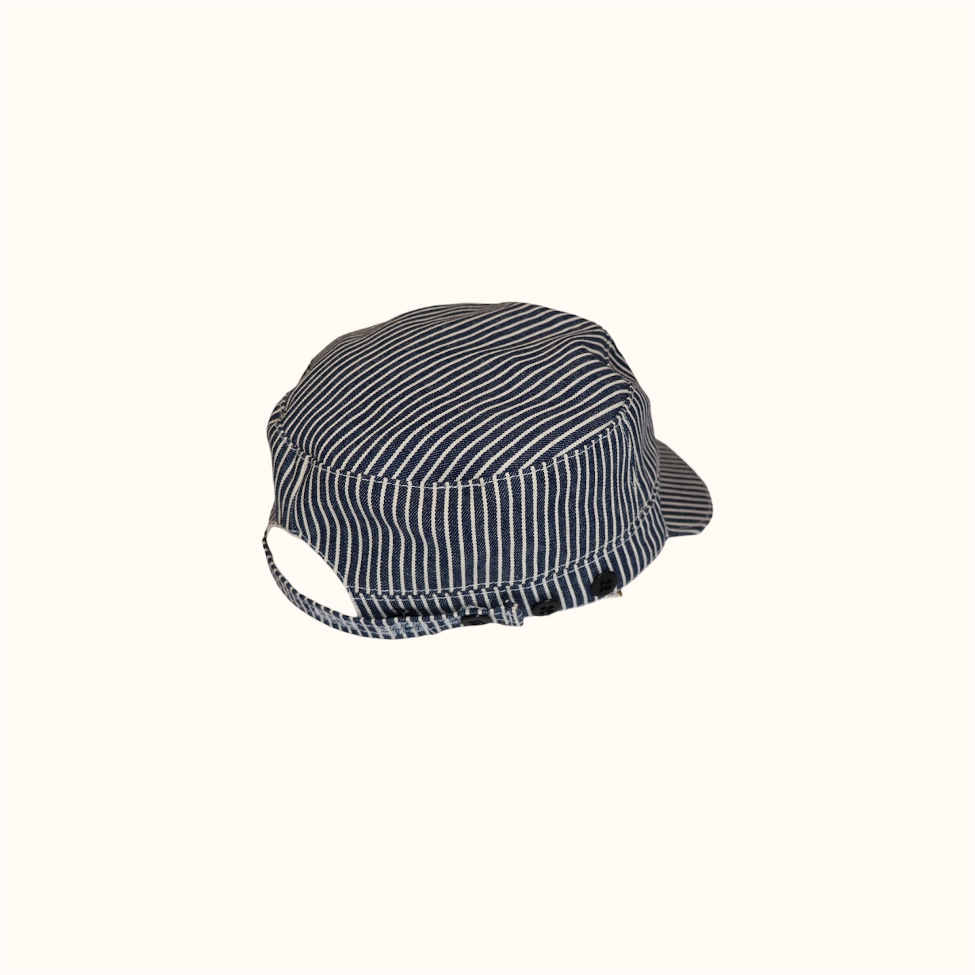 Flat lay showcasing back side of Button Hat