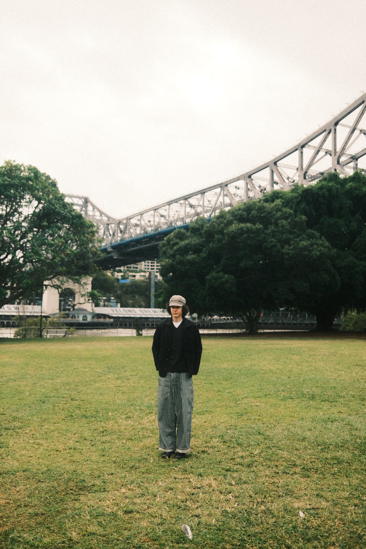 SELVEDGE DENIM OFFICER PANTS