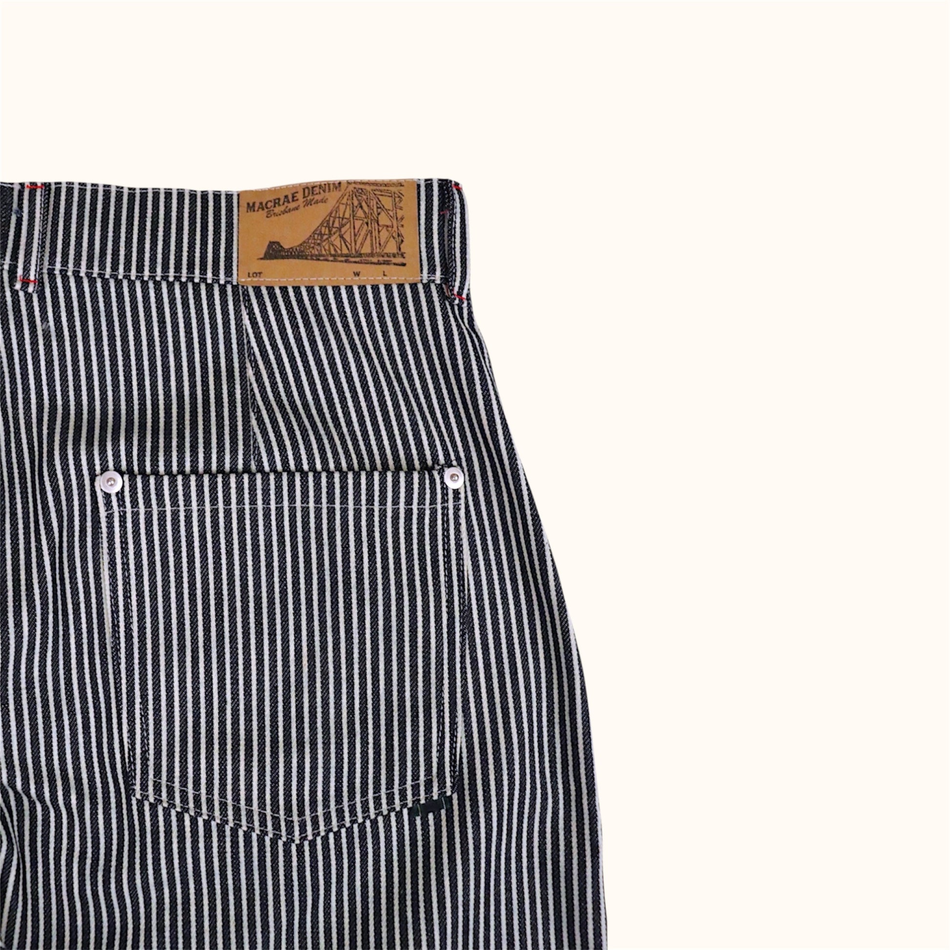 SELVEDGE DENIM OFFICER PANTS