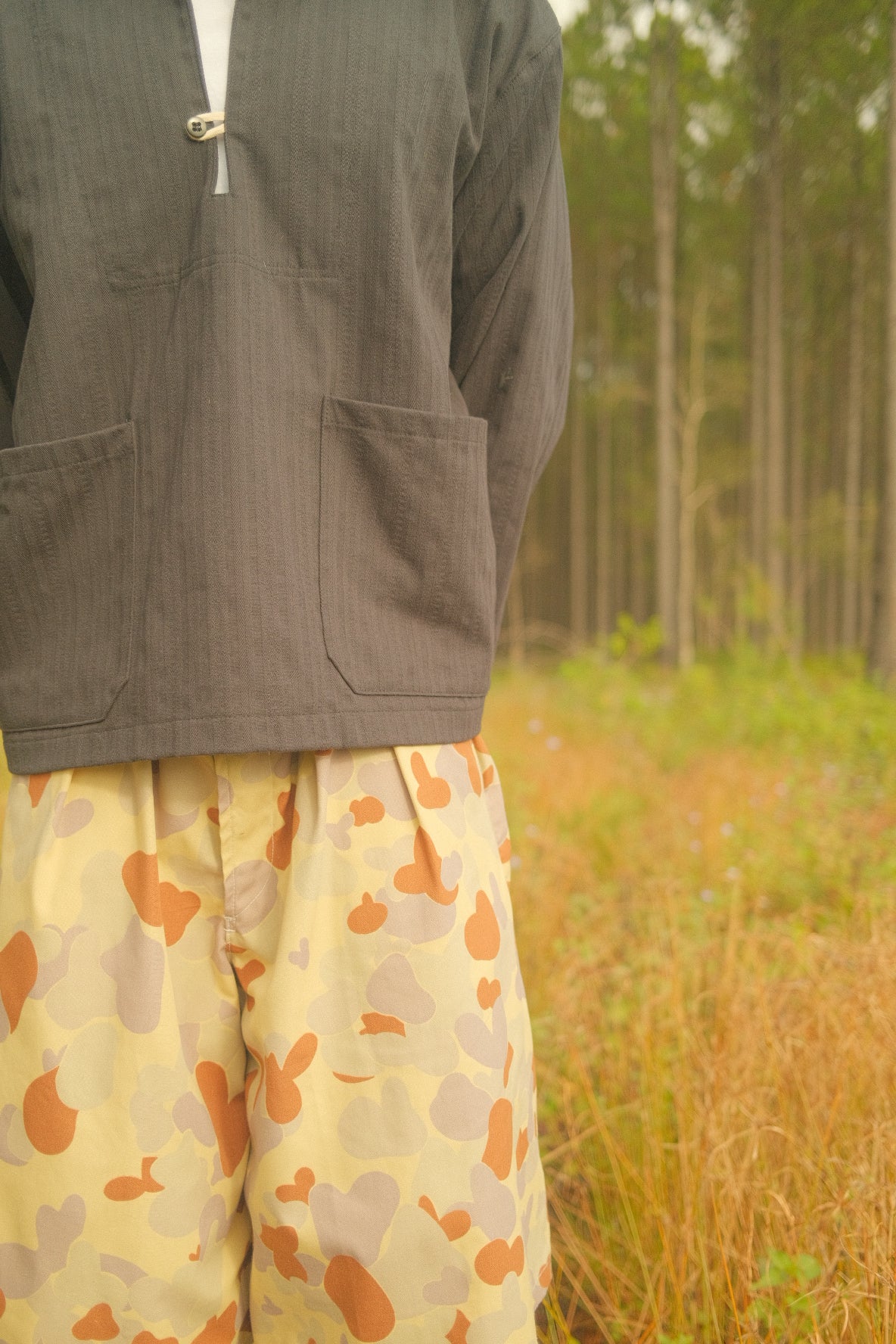 Close up modeled shot of Infantry Shorts