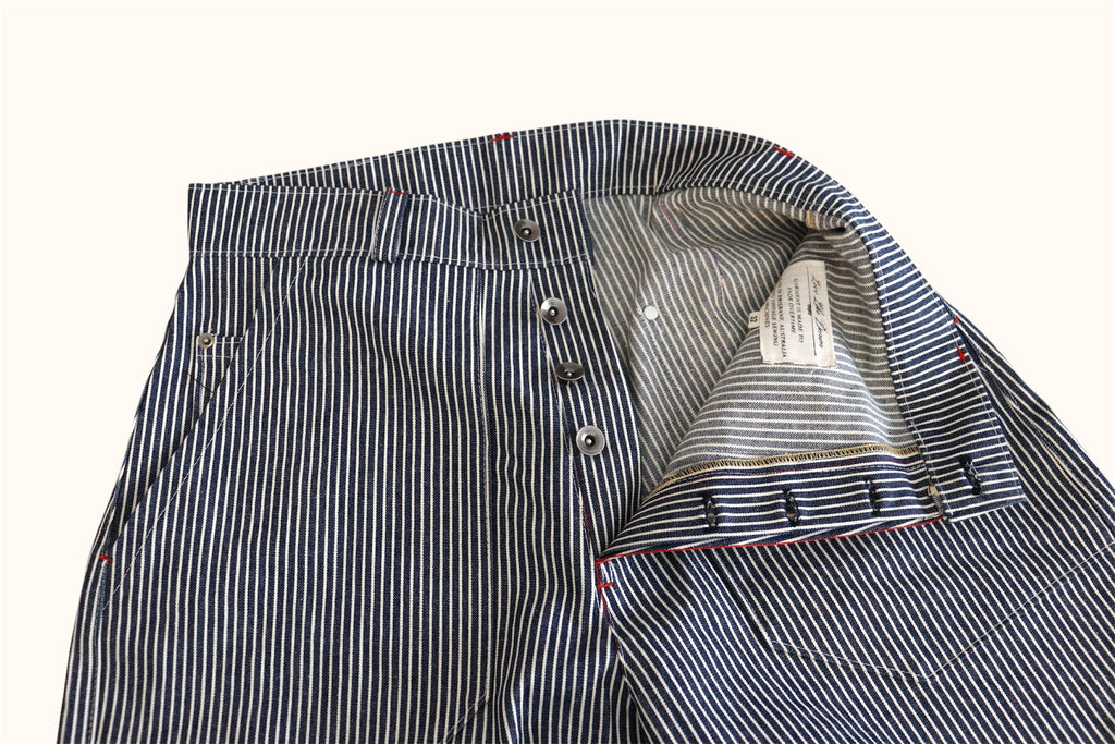 DENIM OFFICER SHORTS