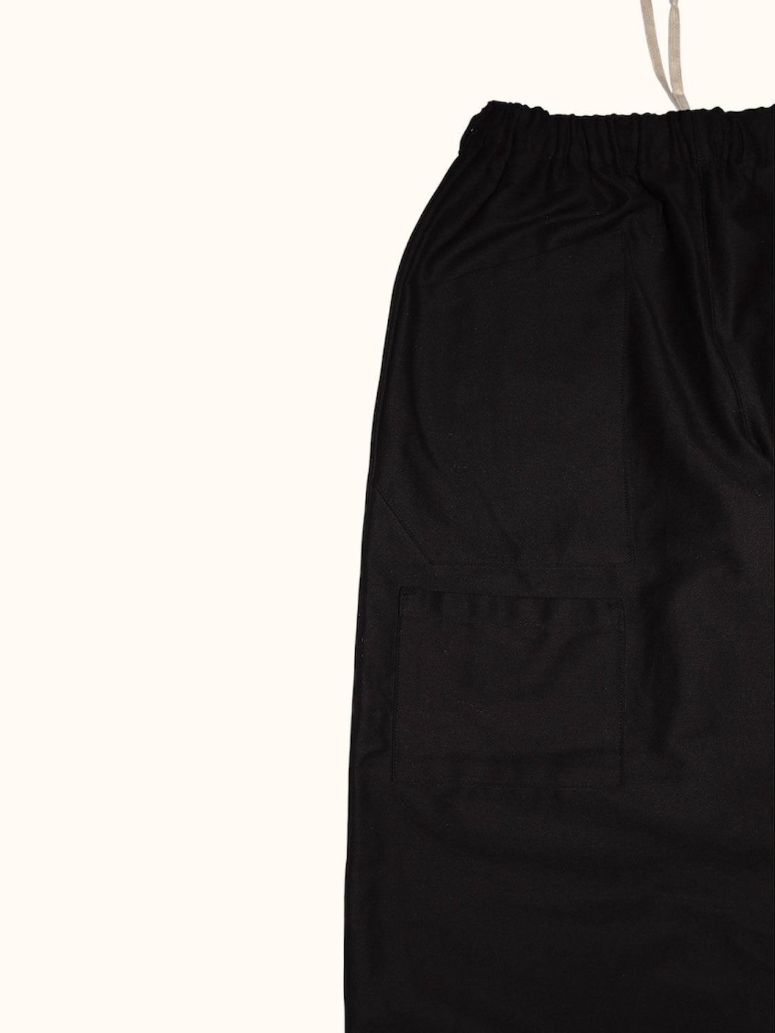 Close up of patch pockets on our Studio Pants